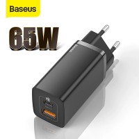 CARGADOR USBC BASEUS 65W USB C GAN2 LITE PARA PORTÁTIL